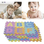 Lot de 36 pi�ce de tapis puzzle lette chiffre epais 9mm jouet pour b�b� enfant unisexe gar�on fille - ...
