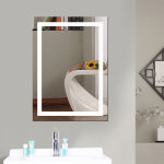 Sifree - miroir salle bain avec �clairage int�gr� led 5070cm