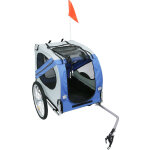 Sifreeremorque vlo pour chien, avec attache et ceinture de scurit, 1377390cm