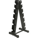 Support halteres, rangement halt�res, 5441106cm noir