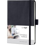 Sigel - conceptum® co131 cahier quadrillé noir nombre de pages: 97 din a6 Sigel - conceptum® co131 cahier quadrillé noir nombre de pages: 97 din a6