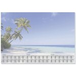 Sigel - ho470 sous - main plage calendrier 3 ans multicolore (l x h) 595 mm x 410 mm