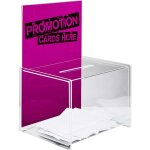 Sigel - urne avec fente va150 transparent (l x h x p) 225 x 310 x 170 mm 1 pc(s)