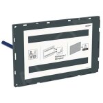 Sigma plaque de recouvrement, � fleur de surface, - geberit