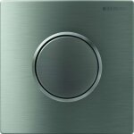 Sigma10 - commande du rin�age de l'urinoir, plaque de d�clenchement de type 10, inox 116. 015. sn. 1 ...