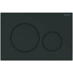 Sigma20 - plaque de dclenchement 2 touches, noir mat / bordures noir brillant 115. 882. 16. 1 - geberit ...