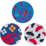 Signes grimalt - 3u round blue surfboard coasters - ensemble de 3 sous - verres en cramique vintage ...