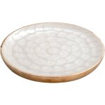 Signes grimalt - botes et plateaux pour petites assiettes assiette ronde blanche - 3x23x23cm