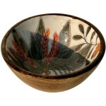 Signes grimalt - botes et plateaux small leaf bowl - bol ovale blanc 7x15x15cm
