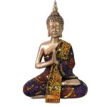 Signes grimalt bouddha bouddhas figurine bouddha gris - 21x16x11cm