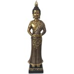 Signes grimalt - bouddha bouddhas golden buddha figure 36x10x7cm rsine de haute qualit