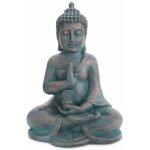 Signes grimalt figure de figurines de bouddha bouddha buddas blue 21x28x40cm 5522