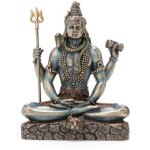 Signes grimalt - figure de figurines de bouddha shiva figure envoy�e en bronze brut 7x13x15cm 24295
