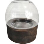 Signes grimalt - jarr�n jarrones et portavelas vase transparent - 21x20x20cm