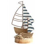 Signes grimalt - modelisme des chiffres des bateaux brown sailor boat 12x17x26cm 27805
