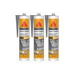 Sika - lot de 3 mastics butyl seal - 189 toiture & gouttire - gris - 310ml