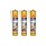 Sika - lot de 3 mastics colles flex pro 11 fc purform - blanc - 300ml