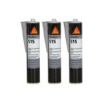 Sika - lot de 3 mastics d'�tanch�it� universel pour v�hicules industriels flex 515 - gris clair - 300ml ...