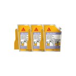 Sika - lot de 3 mortiers de r�paration pr�t � m�langer mix & go - gris - 1, 25kg