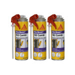 Sika - lot de 3 mousses polyur�thanes expansives boom 102 combi - 500ml