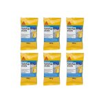 Sika - lot de 6 additifs imperm�abilisants b�ton et mortier cem hydrofuge poudre - 100g