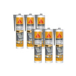 Sika - lot de 6 mastics butyl seal - 189 toiture & gouttire - gris - 310ml