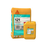 Sika - mortier hydraulique de surfaage / impermabilisation top 121 surfaage kit blanc - sac de 26, ...