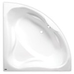 Siko ? baignoire d'angle 140x140 cm co1400new ? acrylique 5 mm, blanc ? orientation gauche et droite, ...
