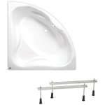 Siko - 150x150 cm royale baignoire d'angle avec pieds, acrylique, gauche et droite, blanc (ro1500new ... Siko - 150x150 cm royale baignoire d'angle avec pieds, acrylique, gauche et droite, blanc (ro1500new ...