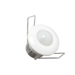 Détecteur de mouvement encastrable 6m 360° 220v Ø50mm silamp Détecteur de mouvement encastrable 6m 360° 220v Ø50mm silamp