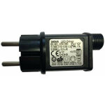 Transformateur guirlande led 12v 9w ip44 multifonctions silamp