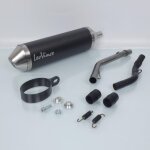 Silencieux �chappement leovince pour moto fantic 50 motard apr�s