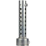 Silencieux d'�chappement universel pour moto avec r�ducteur de bruit argent� (42mm)