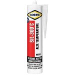 Bostik ? mastic silicone ac�tique professionnel haute temp�rature 300�c ? r�sistant aux intemp�ries et ...