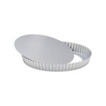 Silver top moule tarte 28cm fond amovible - patisse