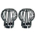 Silverline - filtre de goutti�re / crapaudine x 2