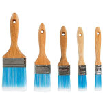 Lot de 5 pinceaux plats de 19, 25, 40, 50 et 75 mm Lot de 5 pinceaux plats de 19, 25, 40, 50 et 75 mm