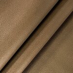 Similicuir doux au m�tre h140 cm rev�tement coussins canap�s chaises hydrofuge m�tallis� brillant - bronze ...