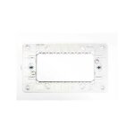 Slim support 4 modules avec vis 10704n - simon urmet