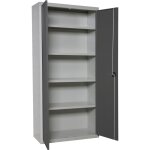 Simonrack - armoire métallique balai 1800x600x400 mm, 2 porte, 4 Étagères, gris / anthracite - simonlocker ... Simonrack - armoire métallique balai 1800x600x400 mm, 2 porte, 4 Étagères, gris / anthracite - simonlocker ...