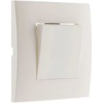 Poussoir mont� - blanc - simplea zenitech