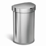 Simplehuman - poubelles - poubelle sans contact avec commande de mouvement , 45 l, inox brossé st2009 ... Simplehuman - poubelles - poubelle sans contact avec commande de mouvement , 45 l, inox brossé st2009 ...