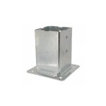 Simpson strong tie - pied de poteau carr� de jardin ppjbt 122x150mm