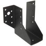 Simpson strong tie - sabot � ailes ext�rieures - t250 l. 46 / h. 102 mm - finition noire - simpson - ...