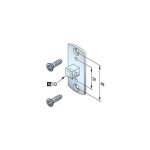 Support moteur t5 c10 trou horizontal - simu Support moteur t5 c10 trou horizontal - simu