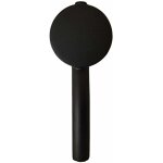 Sined poignee de melangeur noire pour douches en acier et en polyethylene