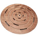 Receveur de douche rond bois okume cm 60x60x5 sined piatto doccia okume tondo