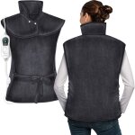 Sinnlein coussin chauffant electrique anthracite pour le dos nuque �paules chauffage du dos avec arr�t ...