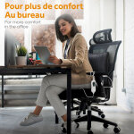 Sinnlein coussin chauffante anthracite avec rembourrage 100w coussin thermique electrique contre le mal ...