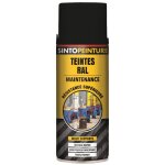 Arosol noir mat ral9005 400ml peinture de maintenance sinto 920365